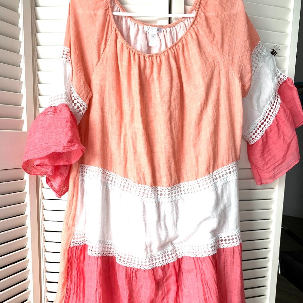 Super Cute Bohemien Dress Size L Like New